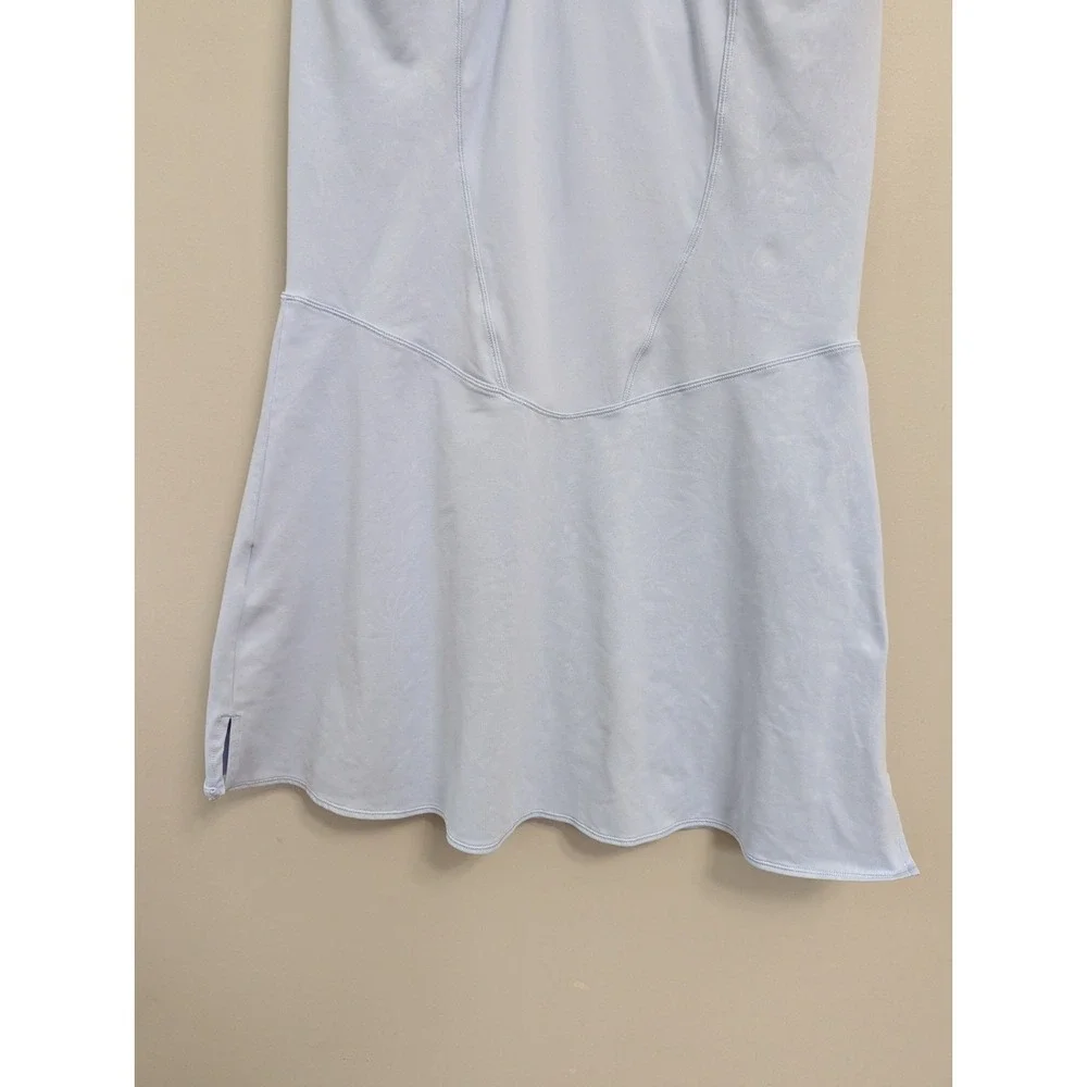 Y2K Nike Tennis Dress Blue Sleeveless Women's Size L Court Tennis Prep